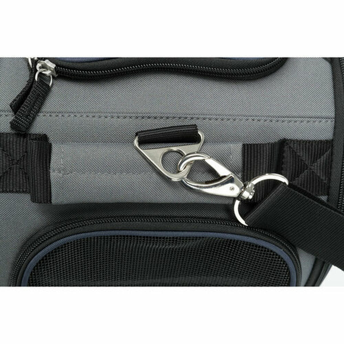 Trixie Tasche Für Haustiere Trixie Airline Wings Blau Grau Polyester Moosgummi 28 × 23 × 46 Cm