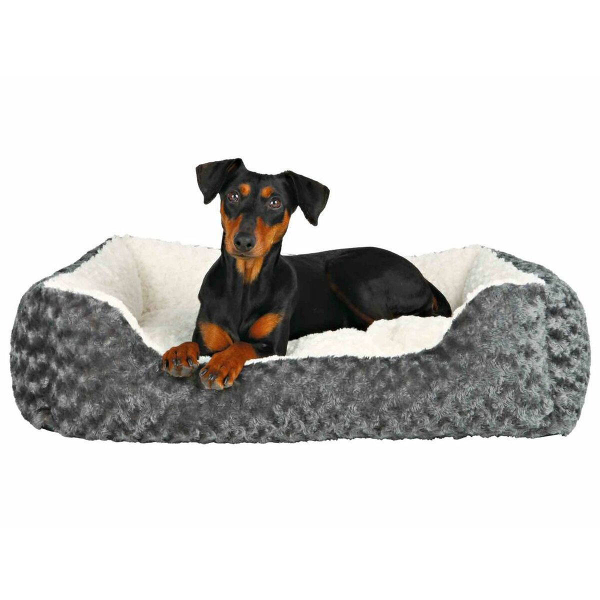 Trixie Hundebett Trixie Leni Grau Creme 50 × 40 Cm