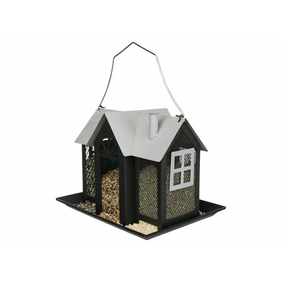 Trixie Vogelfutterhaus Trixie Schwarz 2 L 26 X 19 X 19 Cm
