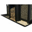 Trixie Vogelfutterhaus Trixie Schwarz 2 L 26 X 19 X 19 Cm