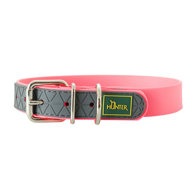 Hunter Hundehalsband Hunter Convenience 47-55 Cm Rosa L