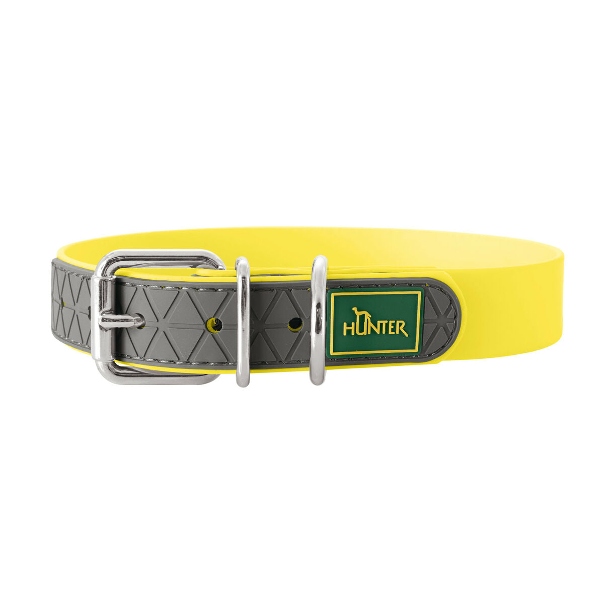 Hunter Hundehalsband Hunter Convenience 53-61 Cm L/Xl Gelb