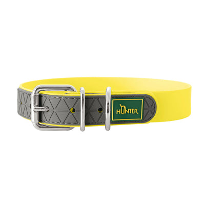 Hunter Hundehalsband Hunter Convenience 53-61 Cm L/Xl Gelb