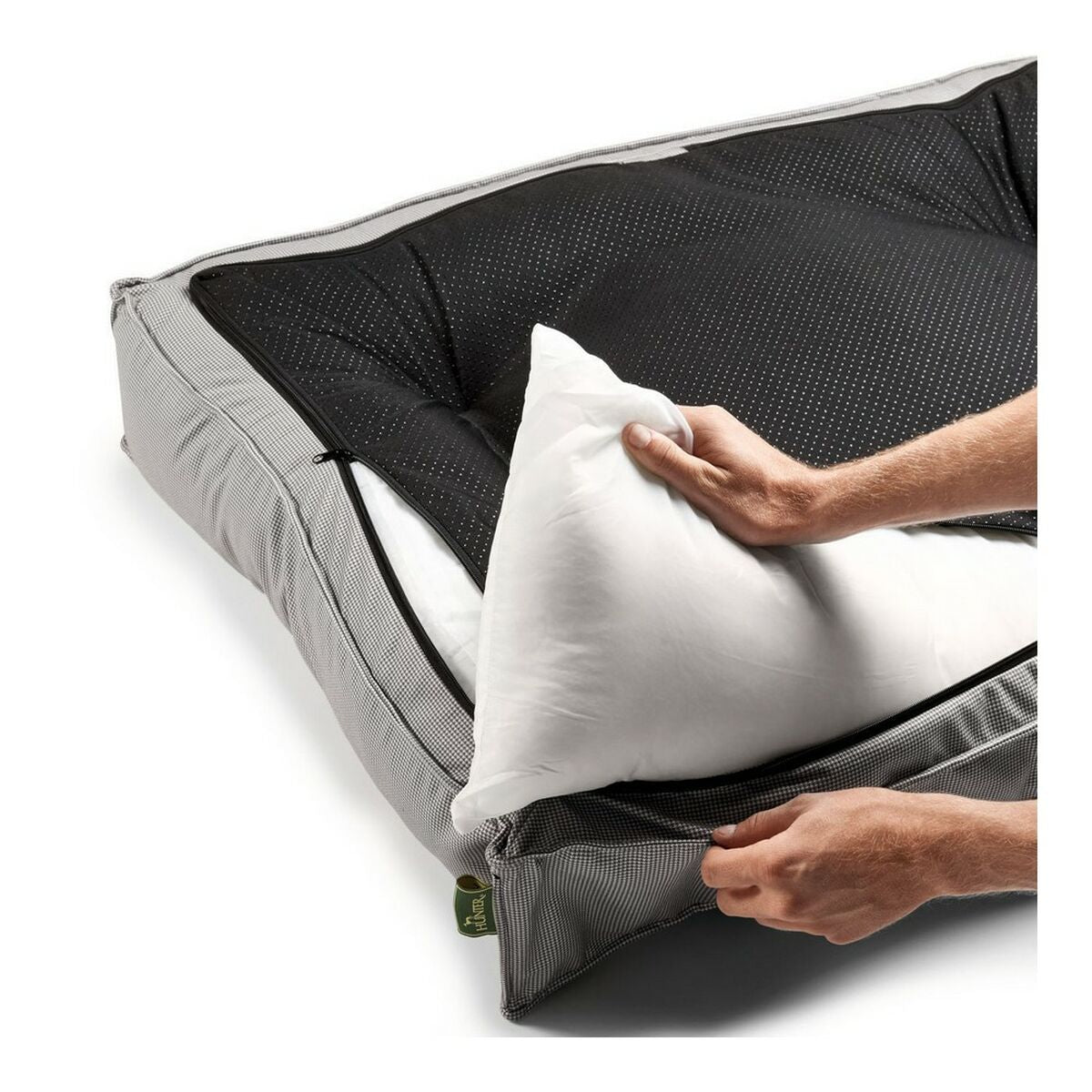 Hunter Hundebett Hunter Lancaster Grau 80X60 Cm