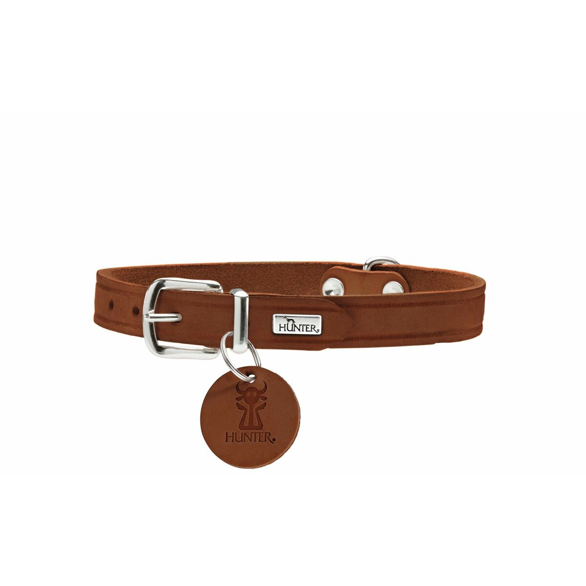 Hunter Hundehalsband Hunter Aalborg Braun 20 32-38 Cm