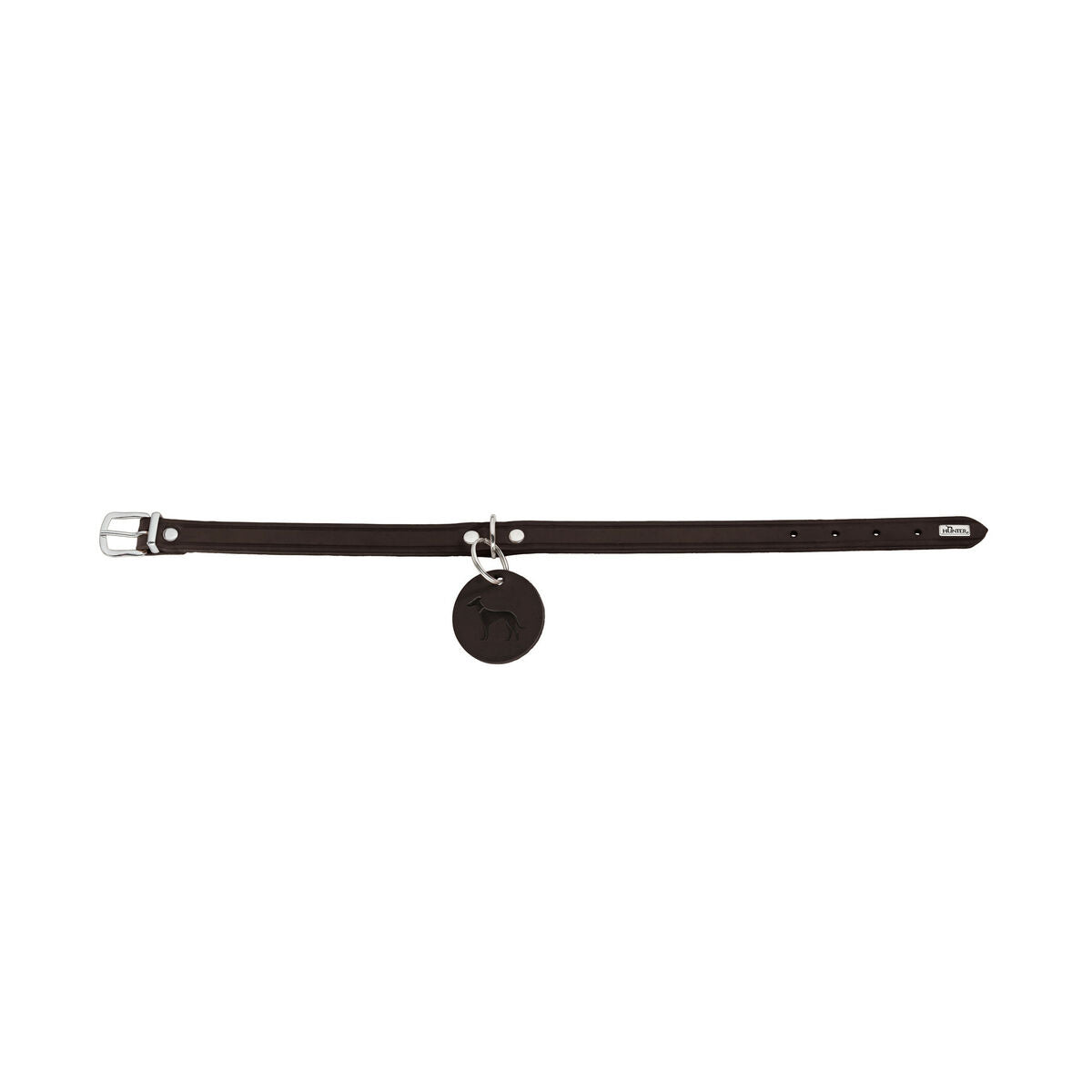 Hunter Hundehalsband Hunter Aalborg Schokolade Xs/S 28-33 Cm