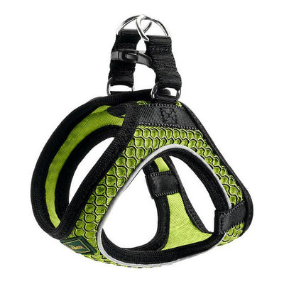 Hunter Hundegeschirr Hunter Hilo-Comfort Neongrün S (42-48 Cm)