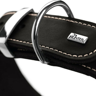 Hunter Hundehalsband Hunter Aalborg Schwarz (20-24 Cm)