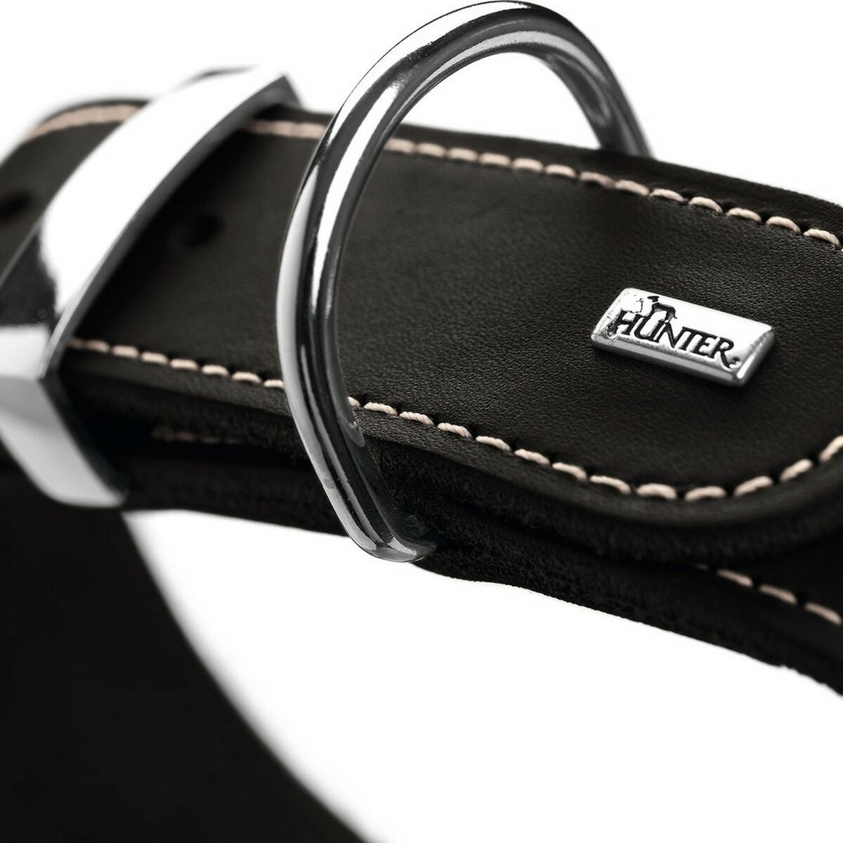 Hunter Hundehalsband Hunter Aalborg Schwarz (36-44 Cm)