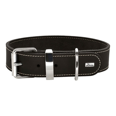Hunter Hundehalsband Hunter Aalborg Schwarz (40-48 Cm)