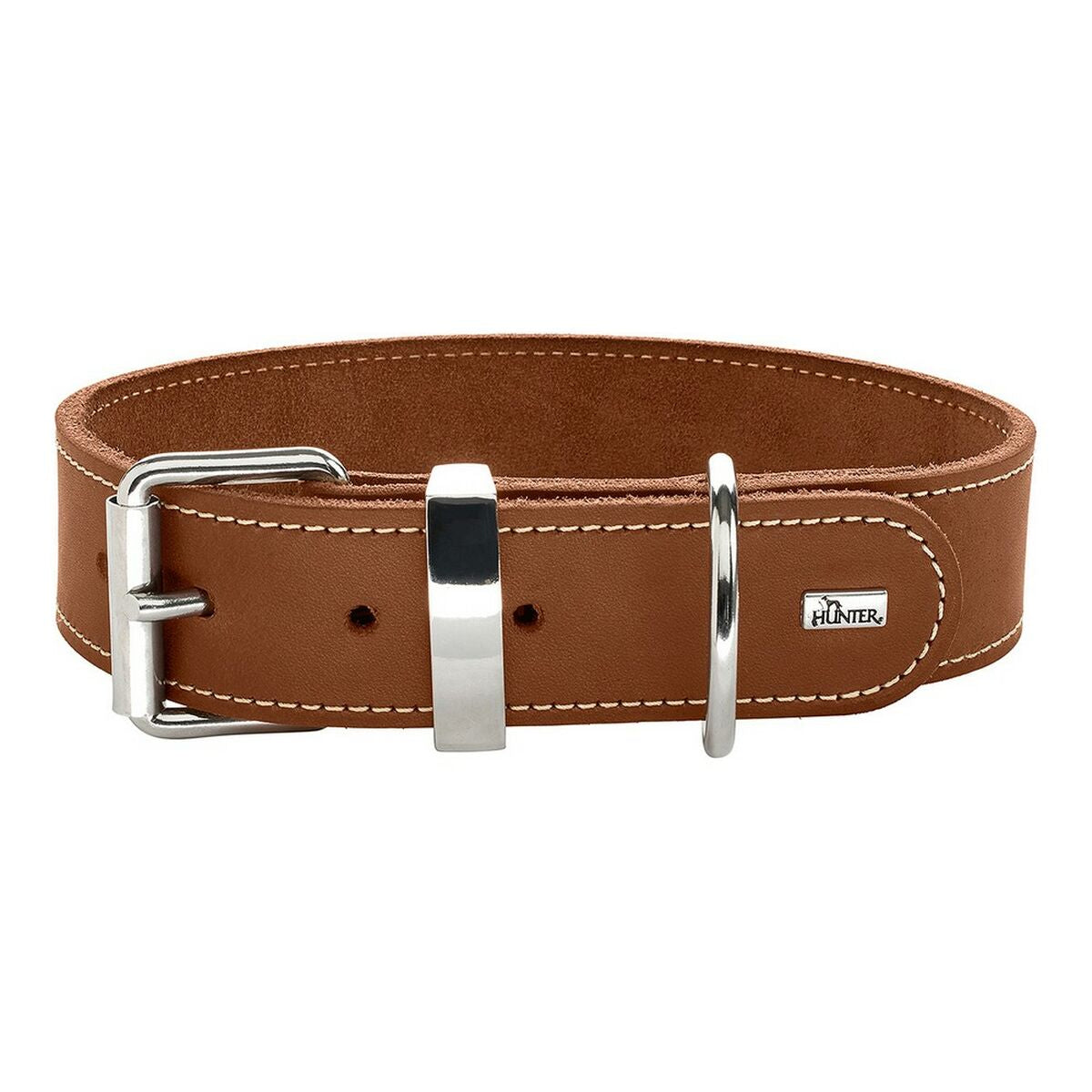 Hunter Hundehalsband Hunter Aalborg Cognac (20-24 Cm)