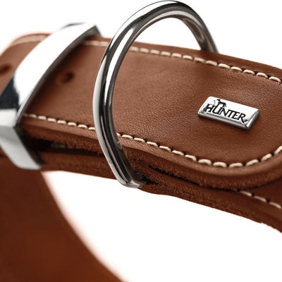 Hunter Hundehalsband Hunter Aalborg Cognac (24-30 Cm)