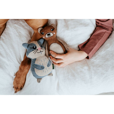 Hunter Kuscheltier Für Hunde Hunter Braun 100 % Recycelter Bär