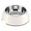 Hunter Futternapf Für Hunde Hunter Melamine Edelstahl Weiß 160 Ml (14,5 X 14,5 X 7 Cm)