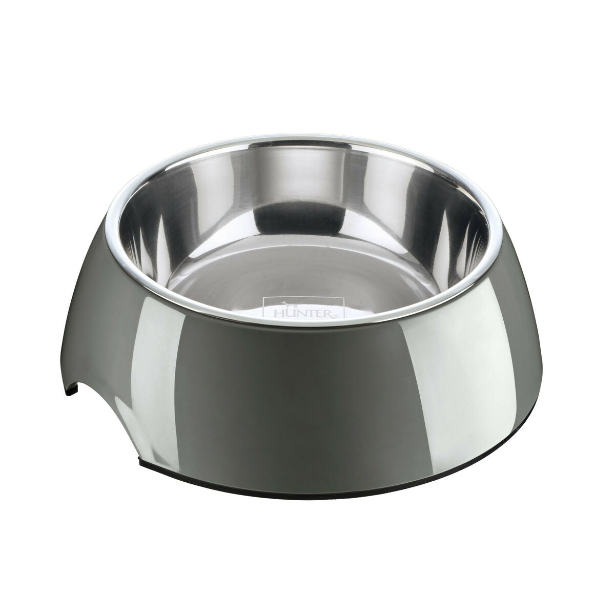 Hunter Futternapf Für Hunde Hunter Grau 350 Ml Edelstahl