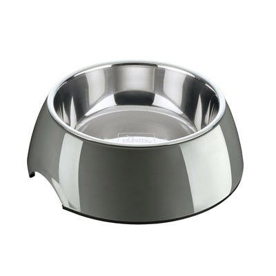 Hunter Futternapf Für Hunde Hunter Grau 350 Ml Edelstahl