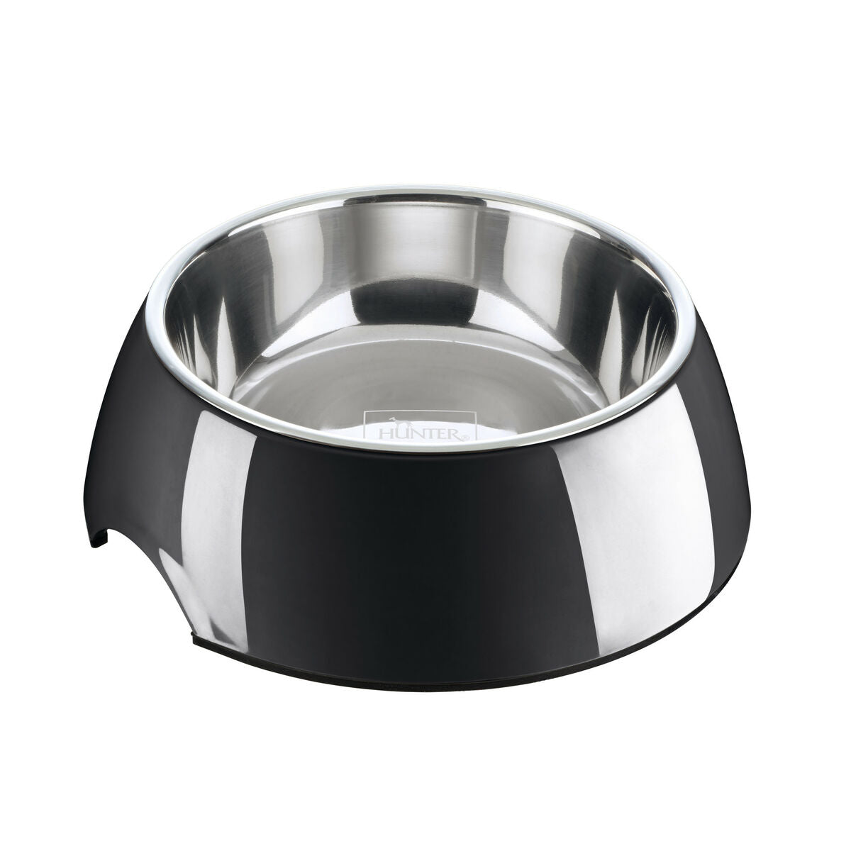 Hunter Futternapf Für Hunde Hunter Schwarz 1,4 L Edelstahl