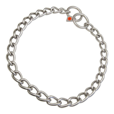 Hs Sprenger Hundehalsband Hs Sprenger Silberfarben 4 Mm Verbindungen Verdreht 60 Cm