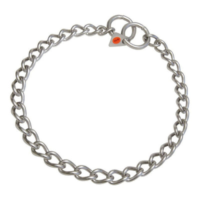 Hs Sprenger Hundehalsband Hs Sprenger Silberfarben 3 Mm Verbindungen Verdreht 60 Cm