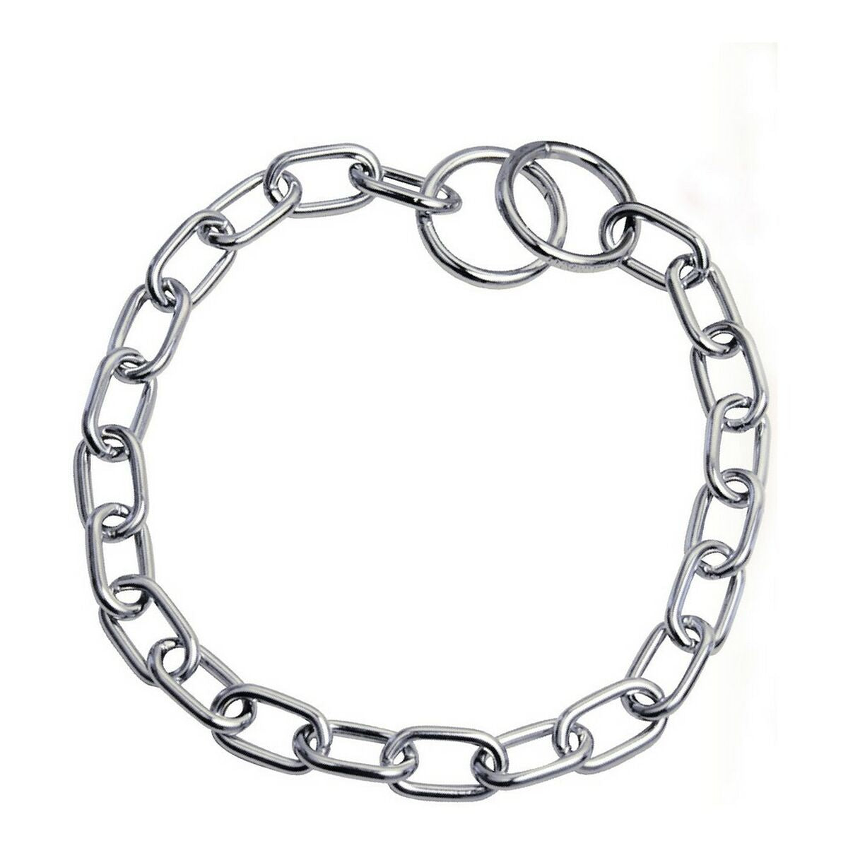 Hs Sprenger Hundehalsband Hs Sprenger Silberfarben 3,4 Mm Verbindungen Kurz 60 Cm