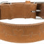Trixie Halsband Hund Rustikal Fett Leder Herzschlag Braun