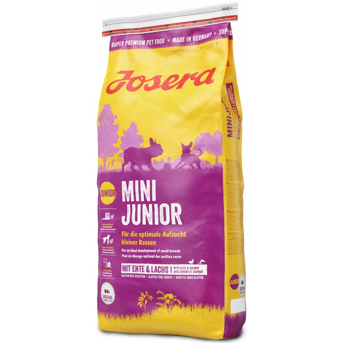 Hundefutter Josera 2815 Welpe/Junior Lachsfarben Ente Reise Kartoffeln 15 Kg