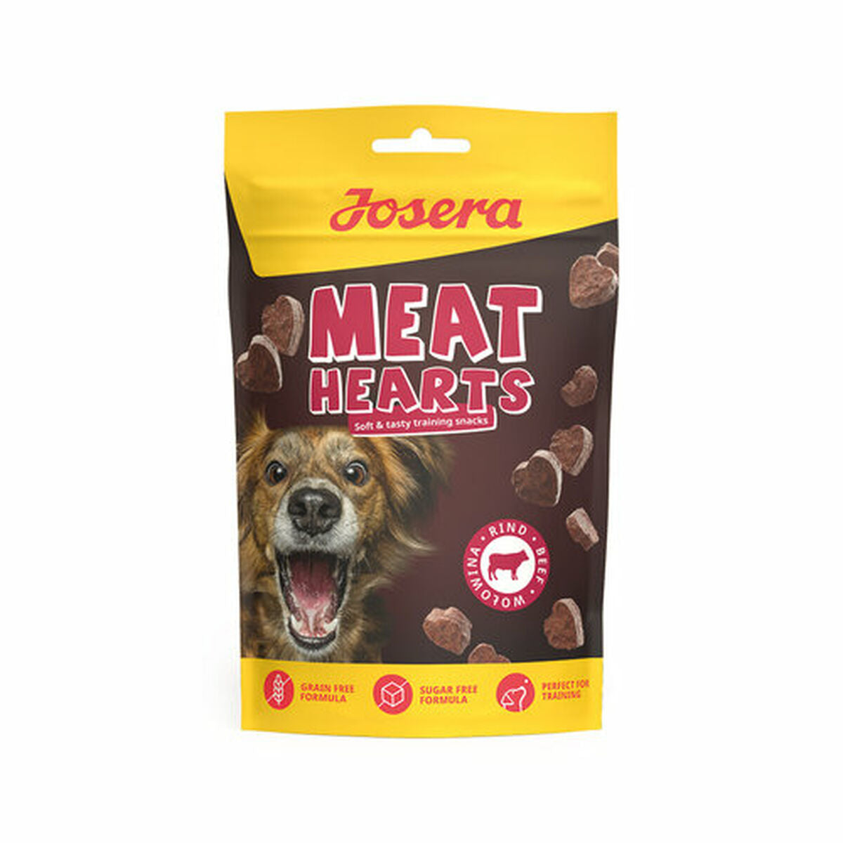 Josera Hundesnack Josera Meat Hearts Rindfleisch 70 G