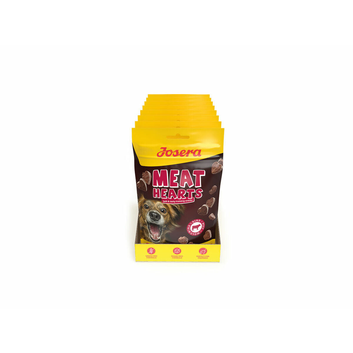 Josera Hundesnack Josera Meat Hearts Rindfleisch 70 G