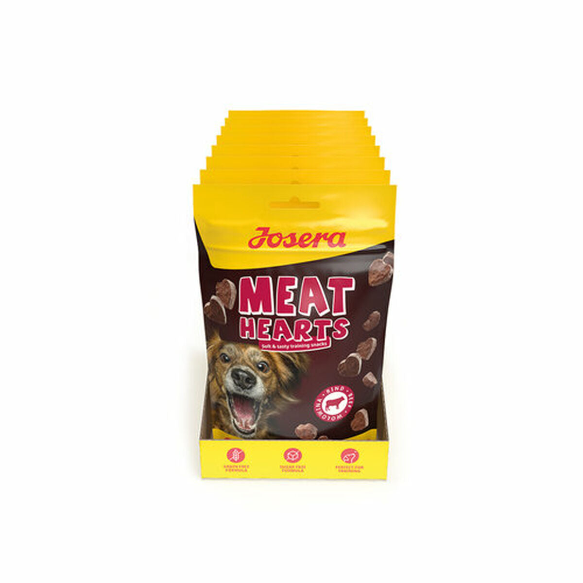 Josera Hundesnack Josera Meat Hearts Rindfleisch 70 G