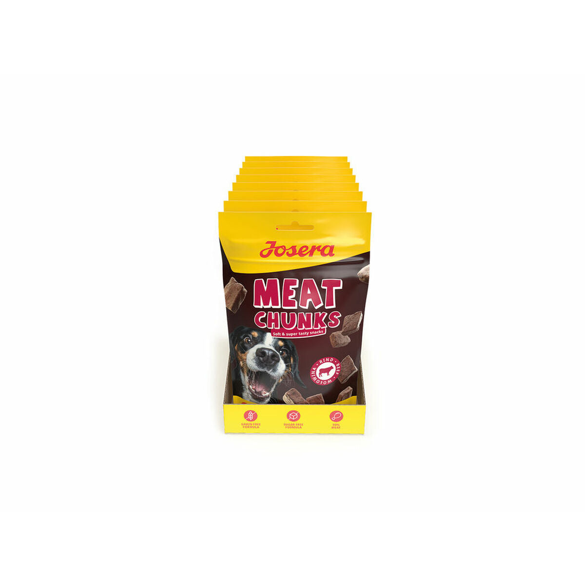 Josera Hundesnack Josera Meat Chunks Rindfleisch 70 G