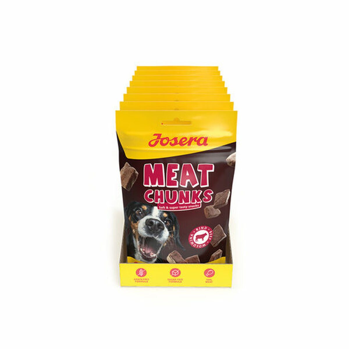 Josera Hundesnack Josera Meat Chunks Rindfleisch 70 G