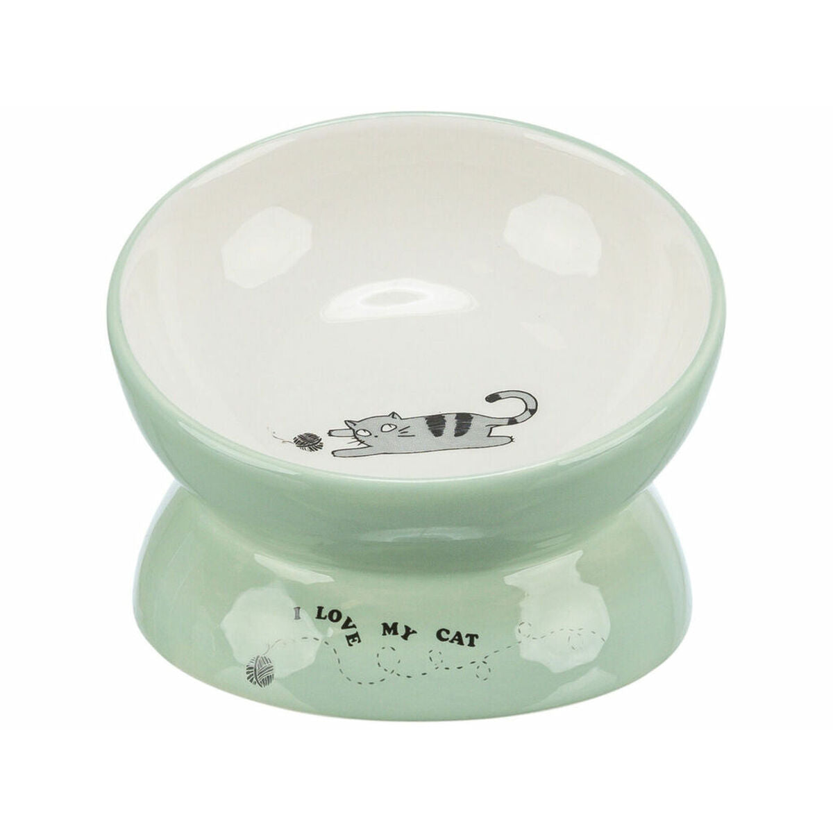 Trixie Futternapf Für Hunde Trixie Weiß Grün Ø 13 Cm 150 Ml