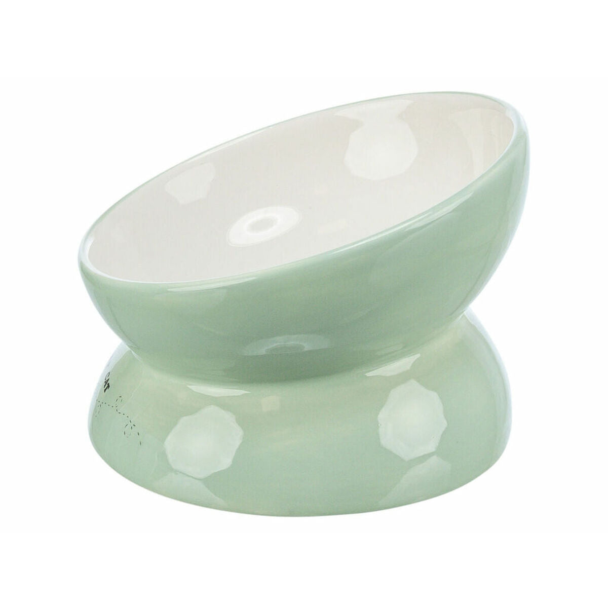 Trixie Futternapf Für Hunde Trixie Weiß Grün Ø 13 Cm 150 Ml