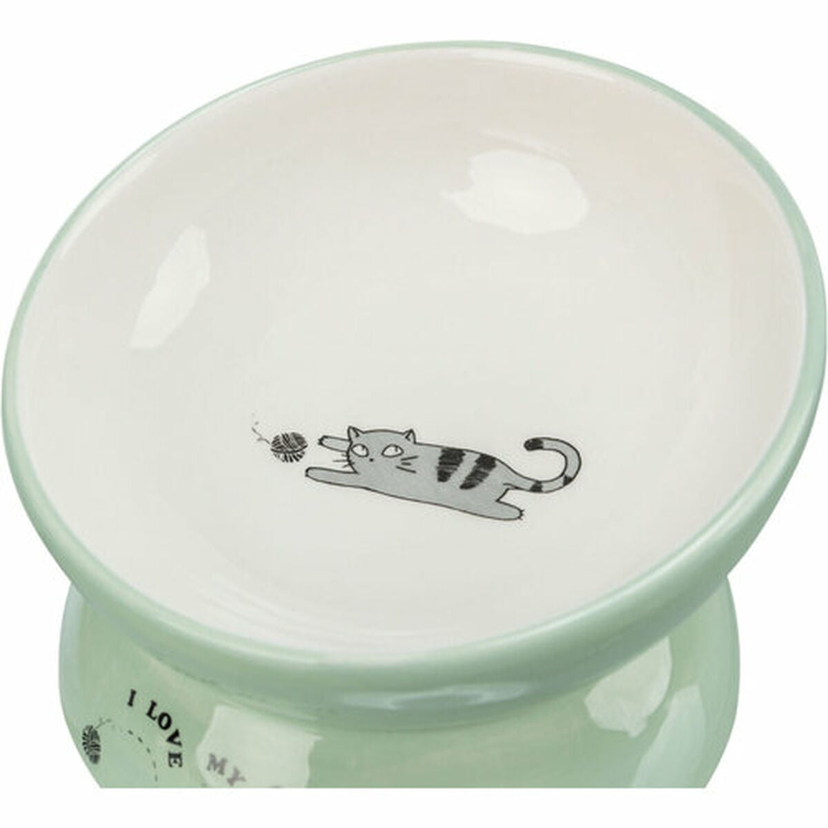 Trixie Futternapf Für Hunde Trixie Weiß Grün Ø 13 Cm 150 Ml