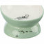 Trixie Futternapf Für Hunde Trixie Weiß Grün Ø 13 Cm 150 Ml
