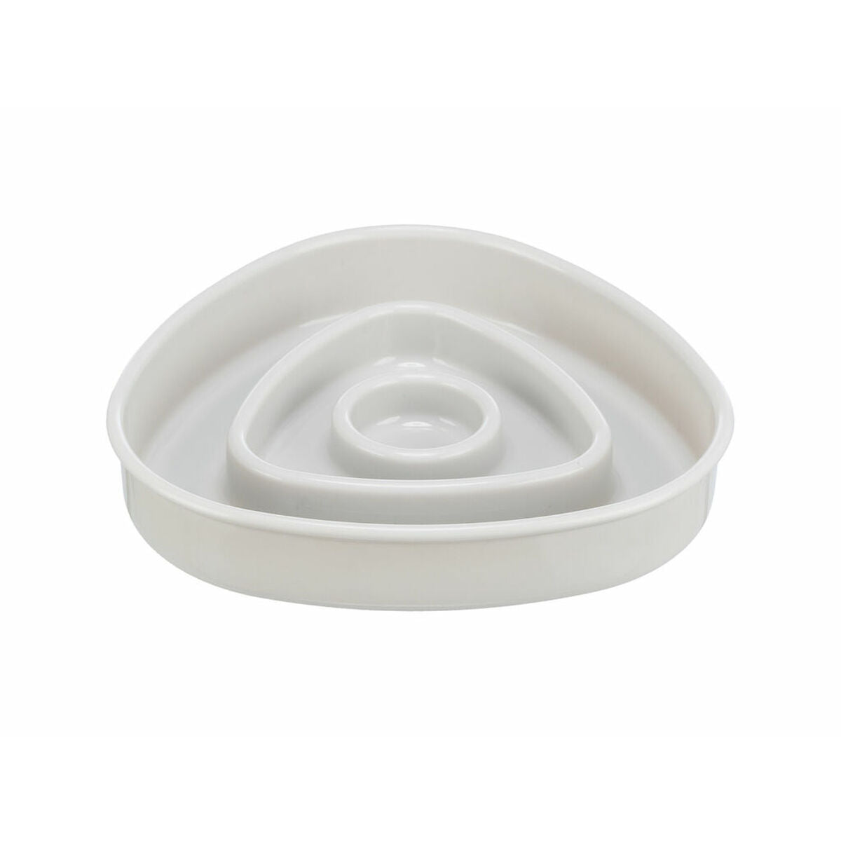 Trixie Futternapf Für Hunde Trixie Slow Feeding Grau 350 Ml 15 × 15 Cm