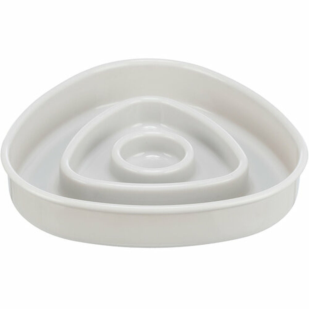 Trixie Futternapf Für Hunde Trixie Slow Feeding Grau 350 Ml 15 × 15 Cm