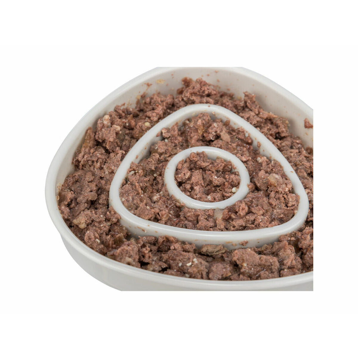 Trixie Futternapf Für Hunde Trixie Slow Feeding Grau 350 Ml 15 × 15 Cm