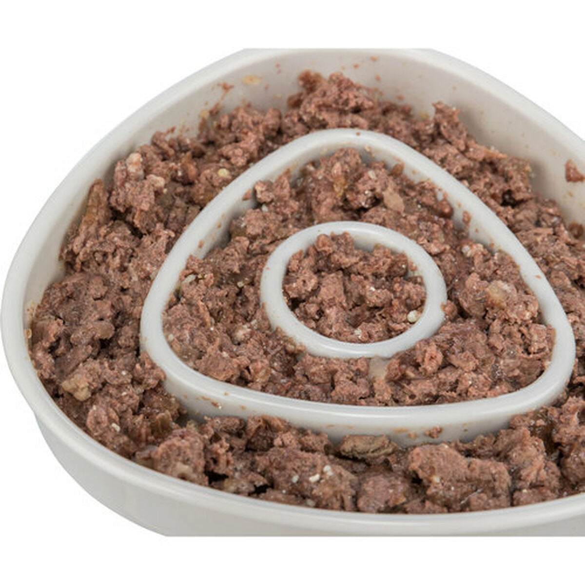 Trixie Futternapf Für Hunde Trixie Slow Feeding Grau 350 Ml 15 × 15 Cm