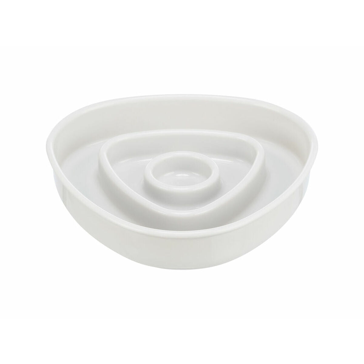 Trixie Futternapf Für Hunde Trixie Slow Feeding Grau 350 Ml 15 × 15 Cm
