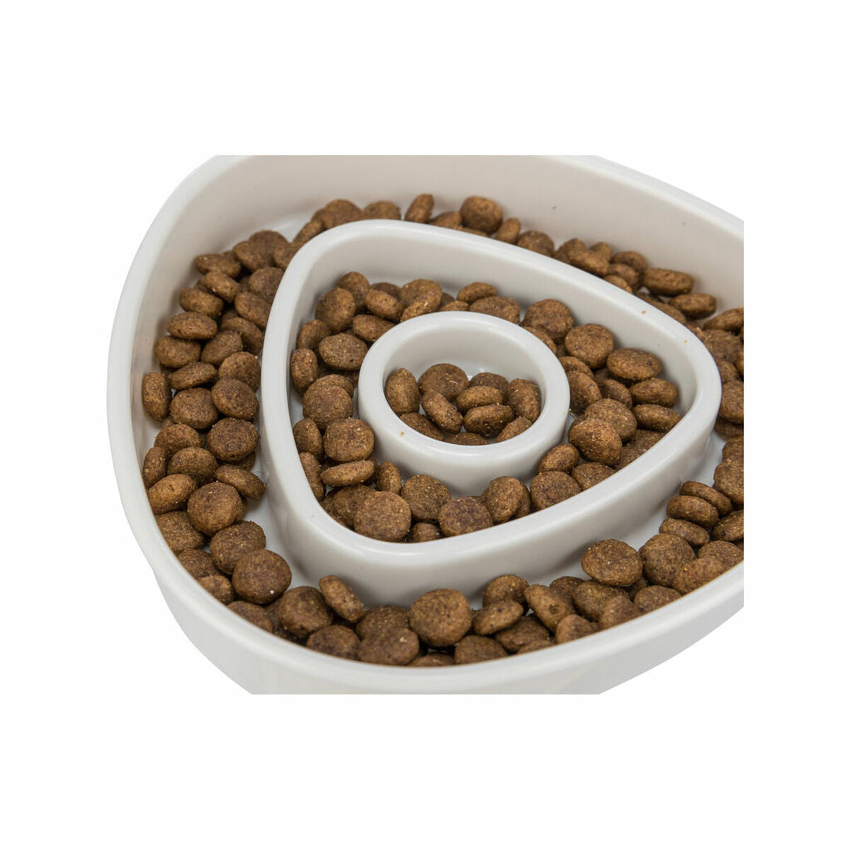 Trixie Futternapf Für Hunde Trixie Slow Feeding Grau 350 Ml 15 × 15 Cm
