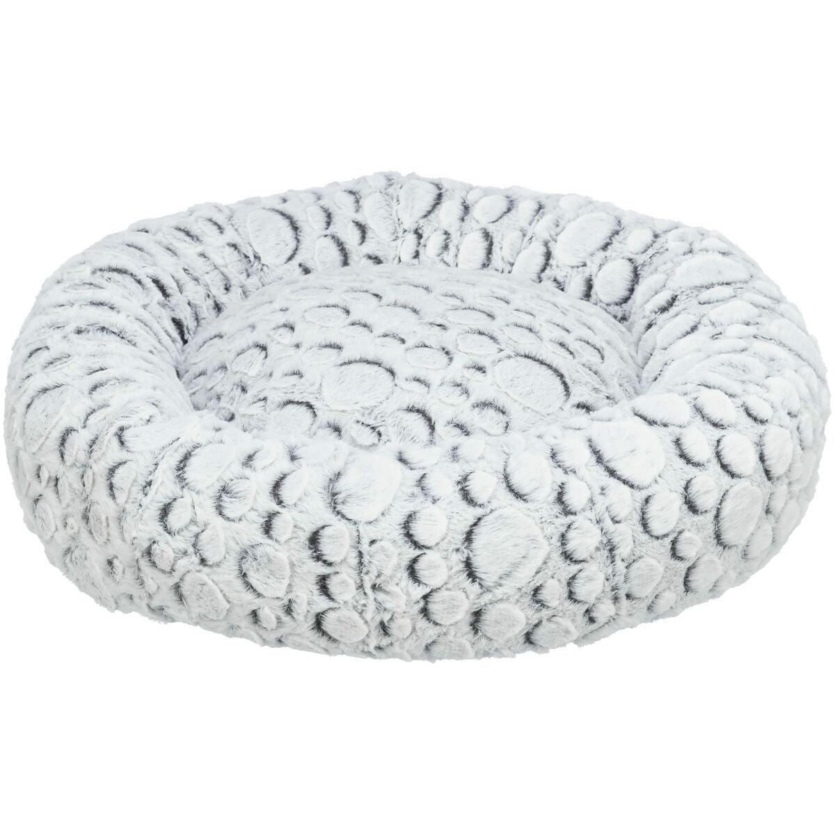 Trixie Hundebett Trixie Mila Weiß Grau Ø 50 Cm