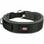 Trixie Hundehalsband Trixie Premium Schwarz Graphit M/L 40-48 Cm