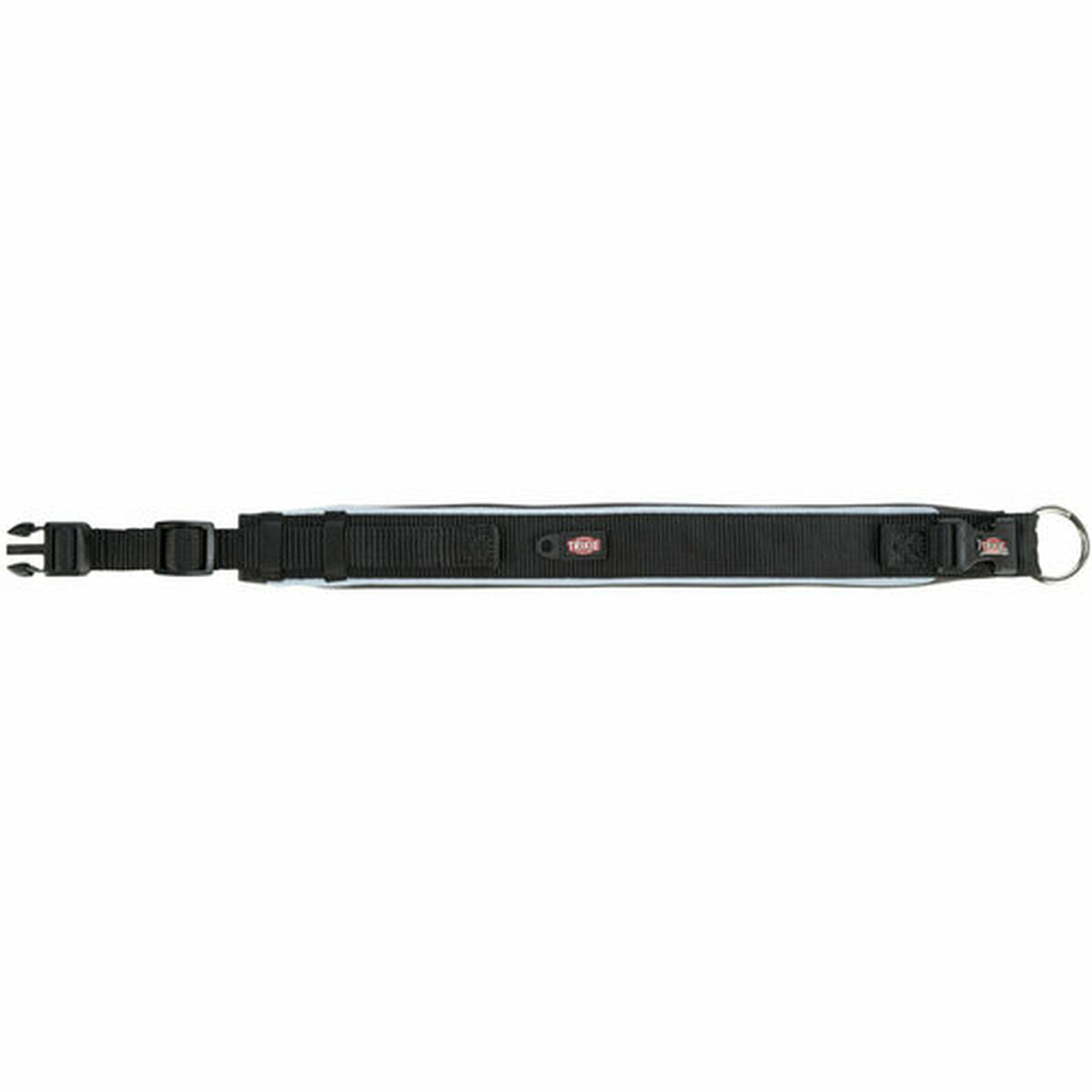 Trixie Hundehalsband Trixie Premium Schwarz Graphit M/L 40-48 Cm