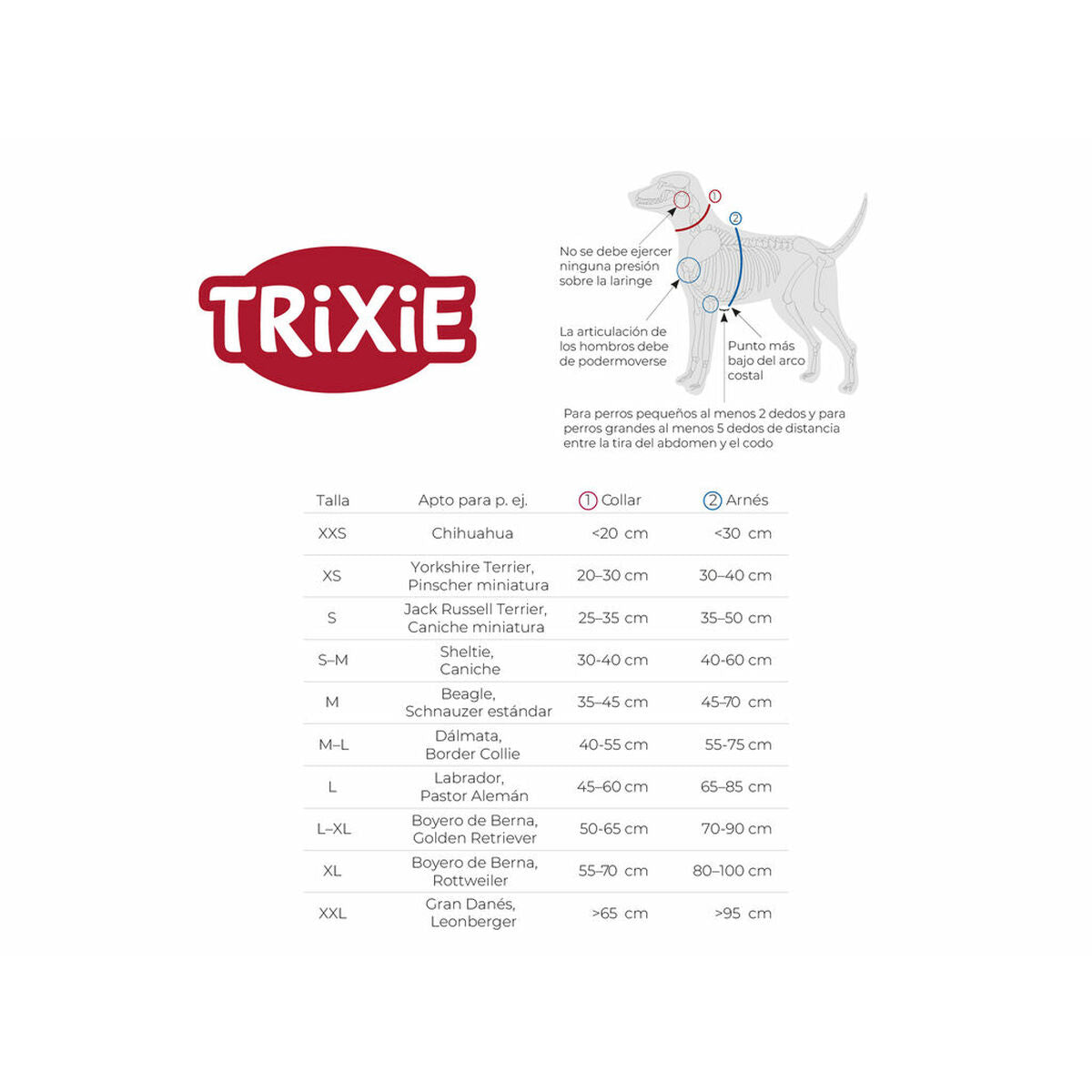 Trixie Hundehalsband Trixie Premium Schwarz Graphit M/L 40-48 Cm