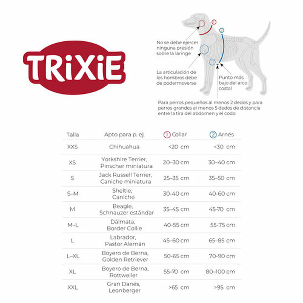 Trixie Hundehalsband Trixie Premium Schwarz Graphit M/L 40-48 Cm