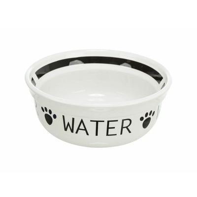 Trixie Futternapf Für Hunde Trixie Weiß Schwarz Ø 13 Cm 250 Ml