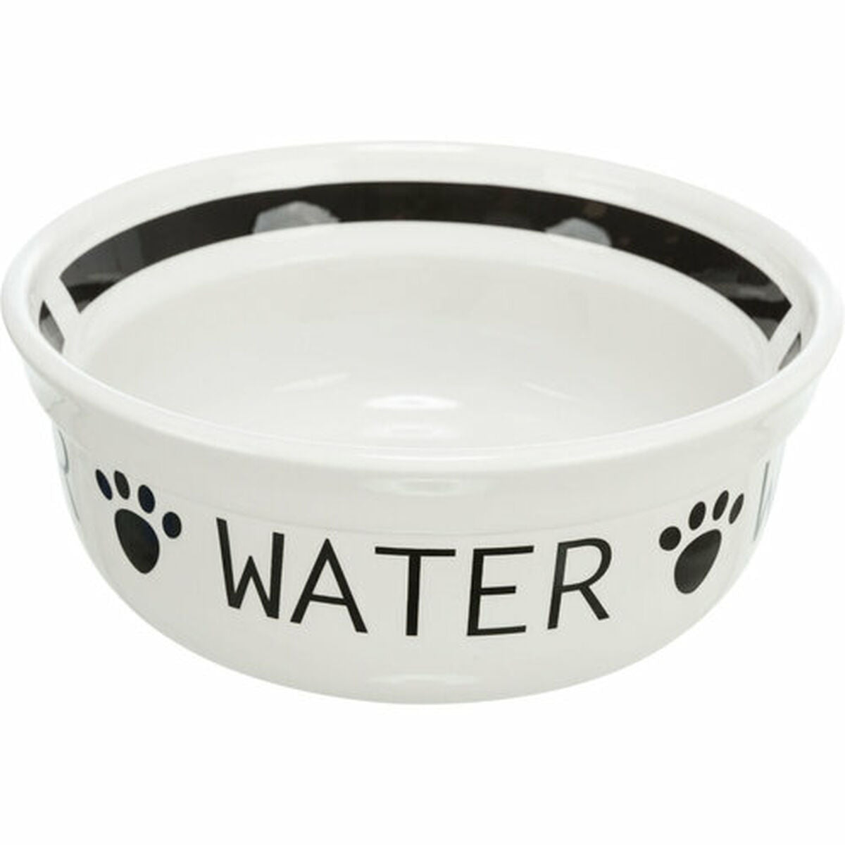 Trixie Futternapf Für Hunde Trixie Weiß Schwarz Ø 13 Cm 250 Ml