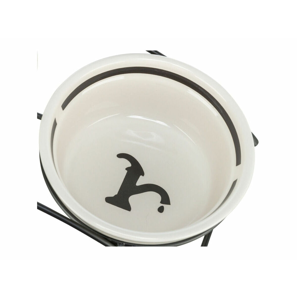 Trixie Futternapf Für Hunde Trixie Weiß Schwarz Ø 13 Cm 250 Ml