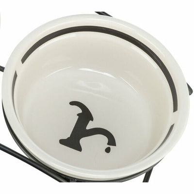 Trixie Futternapf Für Hunde Trixie Weiß Schwarz Ø 13 Cm 250 Ml